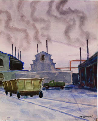 Ведерников Александр Семенович. Индустриальный пейзаж